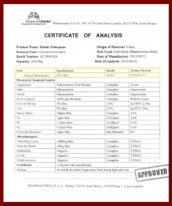 REishi Triterpene - Analysenextrakt