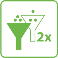 Doppelextraktion sorgt für einen hohen Gehalt an Wirkstoffen. Der Prozentsatz von Polysacchariden und Triterpenen ist für die Produktwirksamkeit entscheidend. Dank der Tatsache, dass der Rohstoff organisch angebaut wird und qualitativ hochwertig ist, kann man durch die Doppelextraktion das Produkt von außergewöhnlicher Qualität gewinnen.